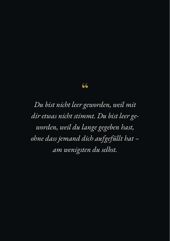 Einblick aus dem Buch: Ausgebrannt, aber nicht zerbrochen