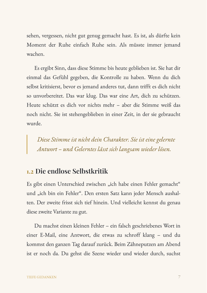 Einblick aus dem Buch: Wunden der Kindheit